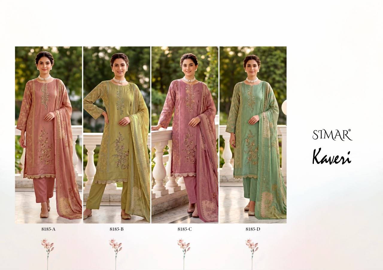 Humsafar vol 05 By Glossy 8185 Series Beautiful Colourful Viscose Dresses At Wholesale Price
